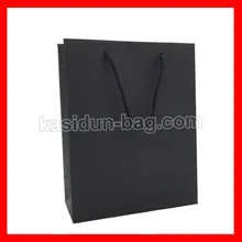 100 шт/лот) 10 размеров оптом высококачественный 250gsm картон эко бумажный пакет черный