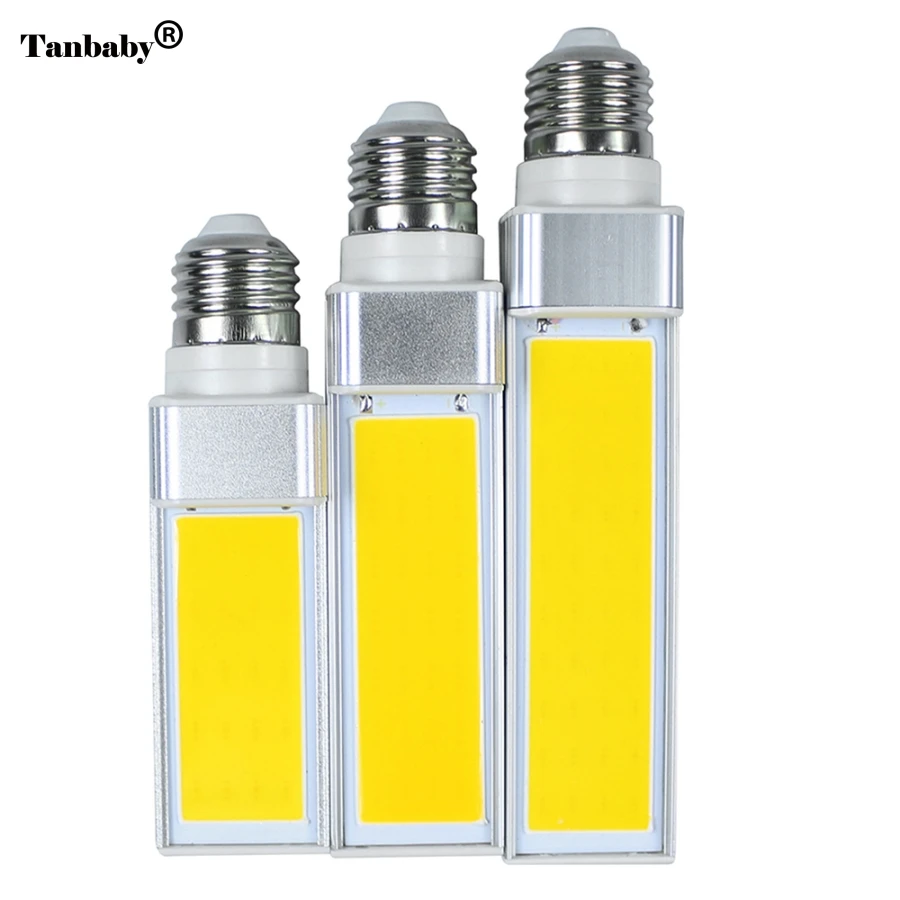 

TanbabyLampada E27 10W 12W 15W COB LED Corn Light AC85V-265V Horizontal Plug lamp Bombillas LED PL Corn Bulb Spot light CE RoHS