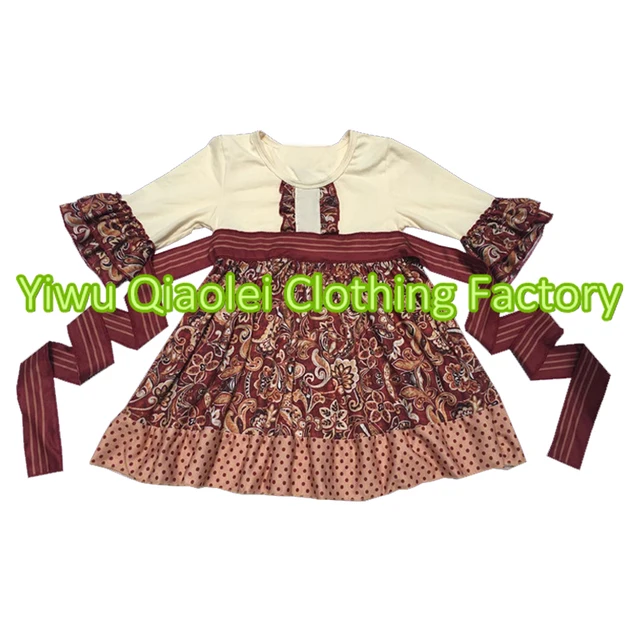 Kids Thanksgiving Outfits Spring Feather Dress Kids ...