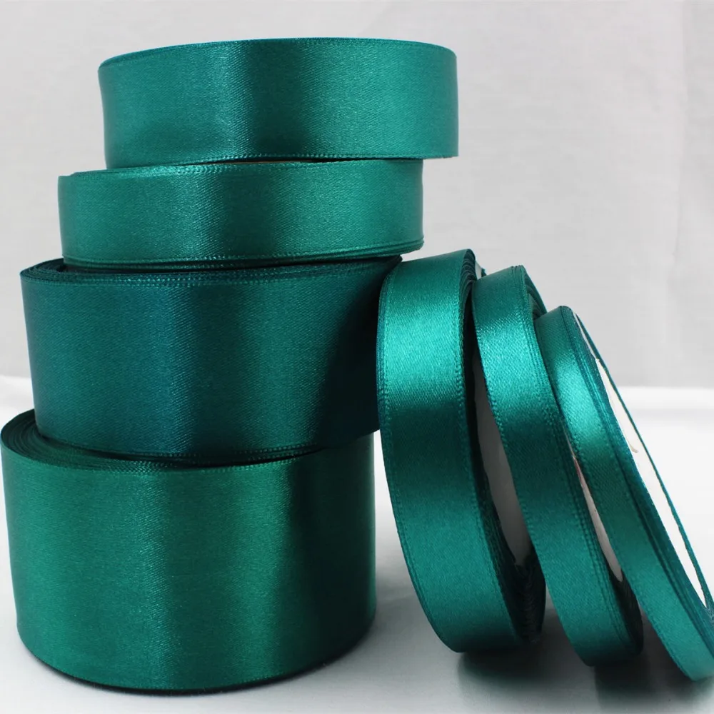 096, free shipping Wholesale 25 Yards Silk Satin Ribbon , Wedding decorative ribbons, gift wrap