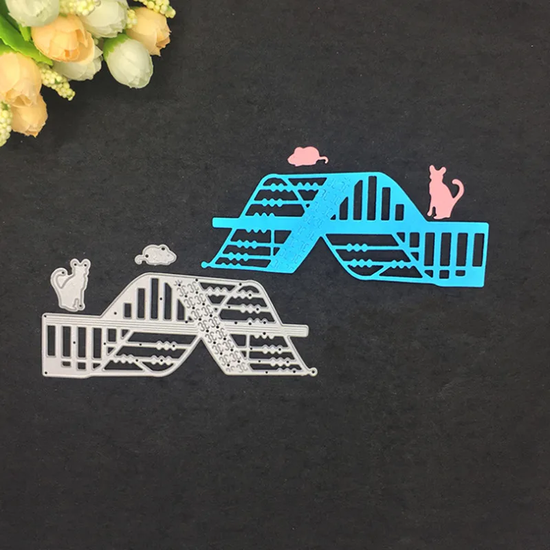 Bridge Metal Cutting Dies Stencils For Scrapbooking Emboss DIY Album Paper Carft