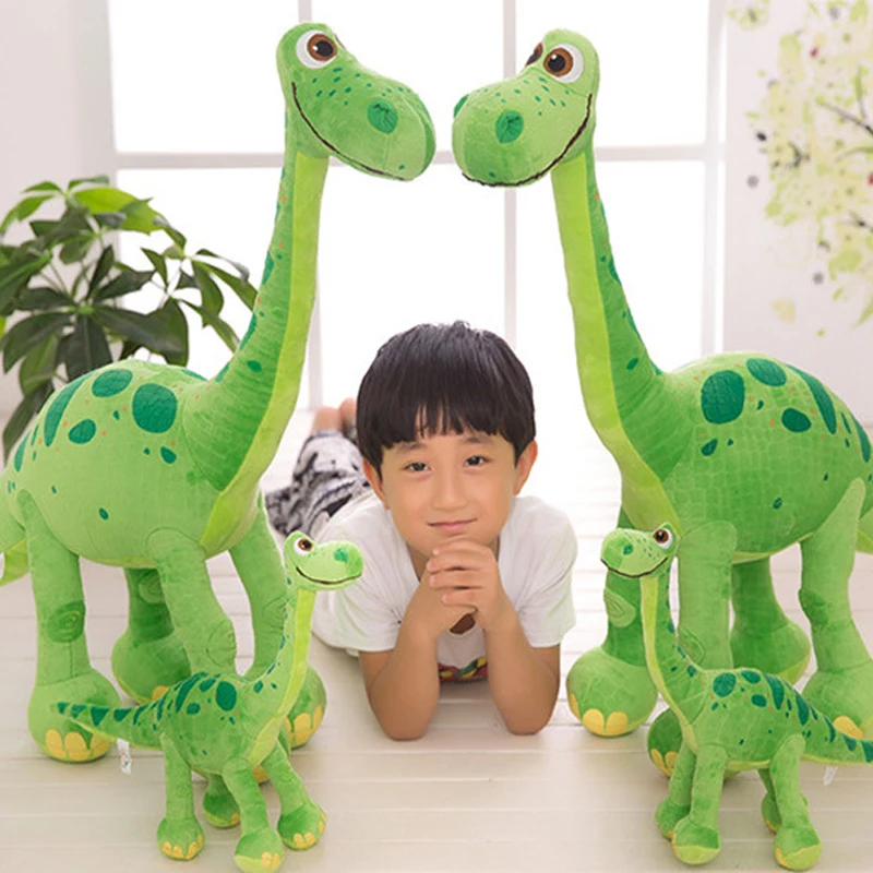 

1pcs 2018 Pixar Movie The Good Dinosaur Green Arlo Dinosaur Stuffed Animals Plush Soft Toys for kids gift