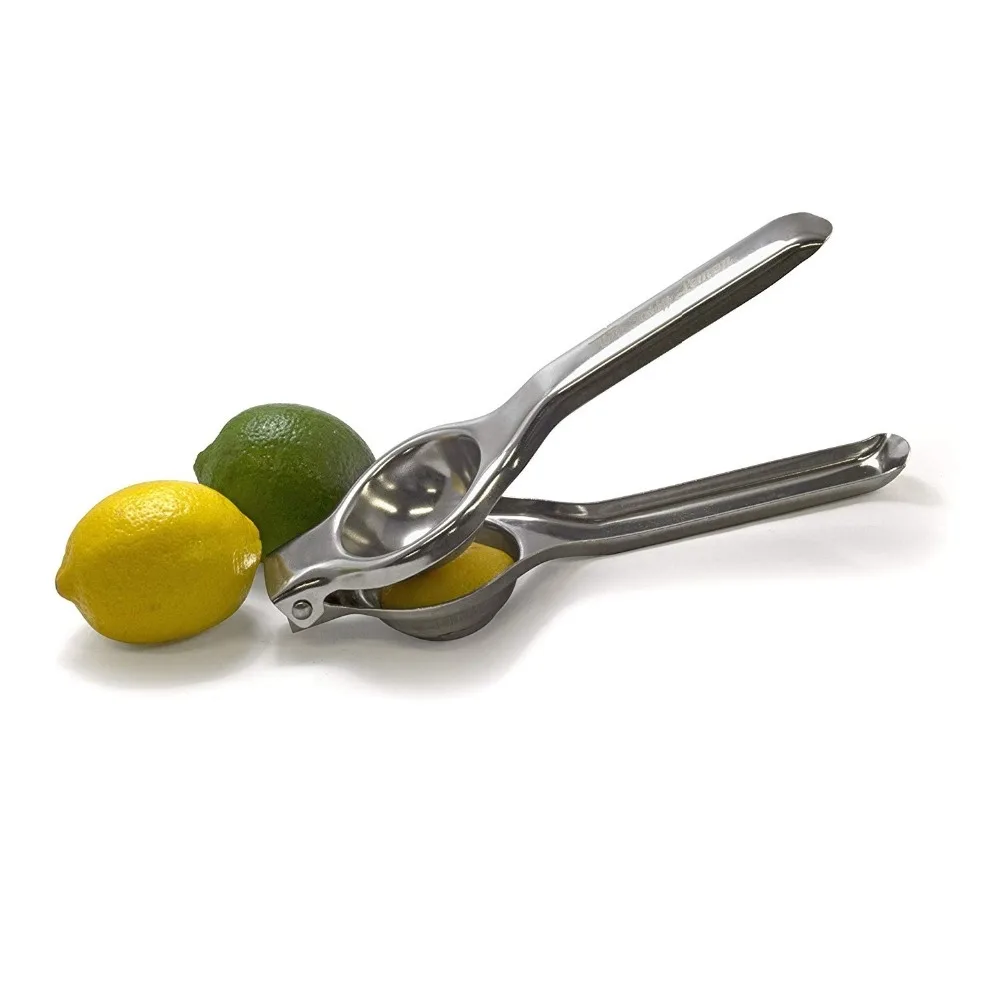 

Citrus Lemon Juicer Squeezer Hand Press Stainless Steel Manual Reamer Quick To Get Fresh Juice Every-Time Fruits Tools