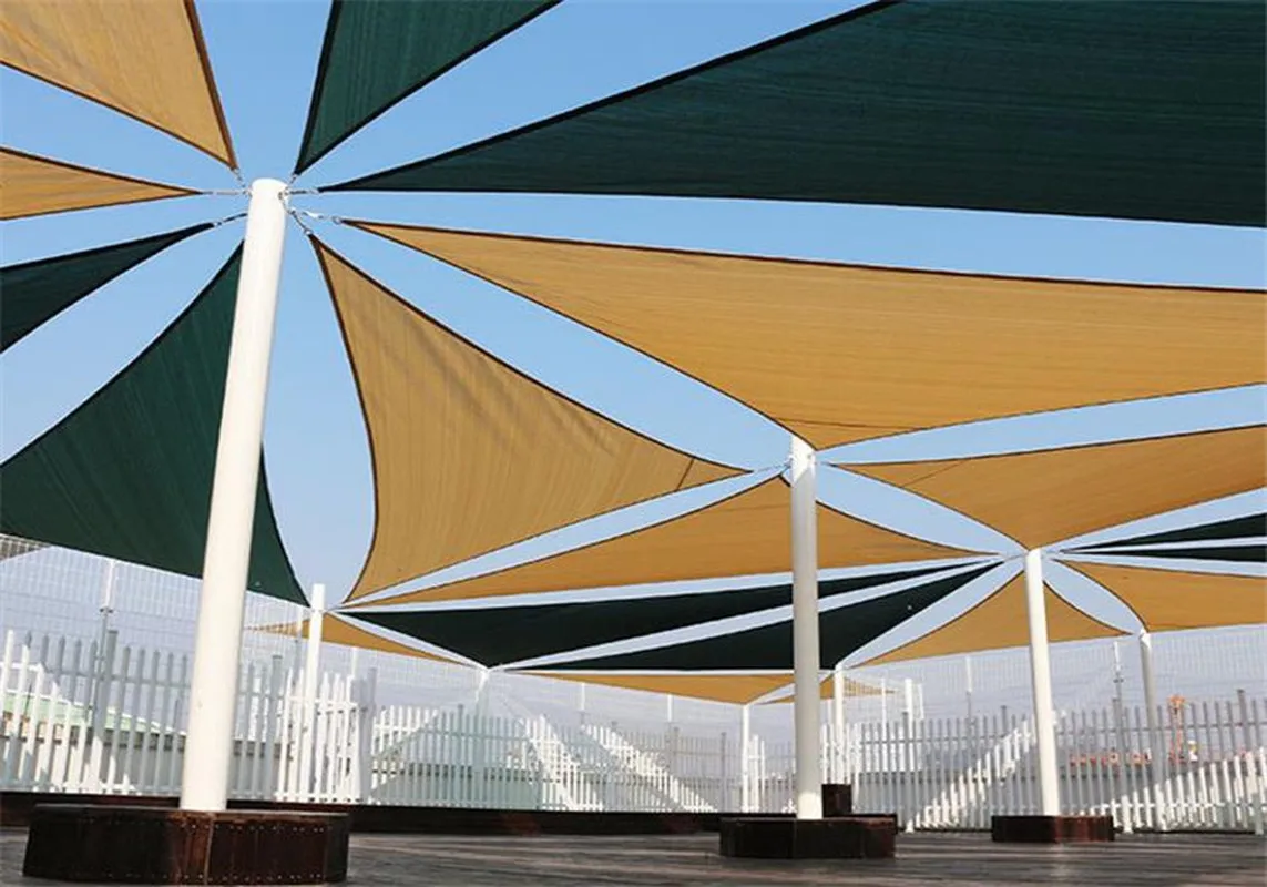 Sombra de HDPE vela hecha a medida de alta densidad gruesa al aire libre parasol neto Anti Uv toldo adecuado para balcón jardín patio
