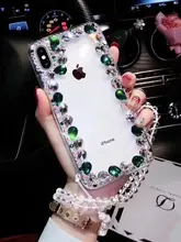

XINGDUO Bling Lovely Crystal Diamond Rhinestone Phone Case For Samsung Note 8 9 S10 S8 S9 Plus M10 20 Transparent fashion shell