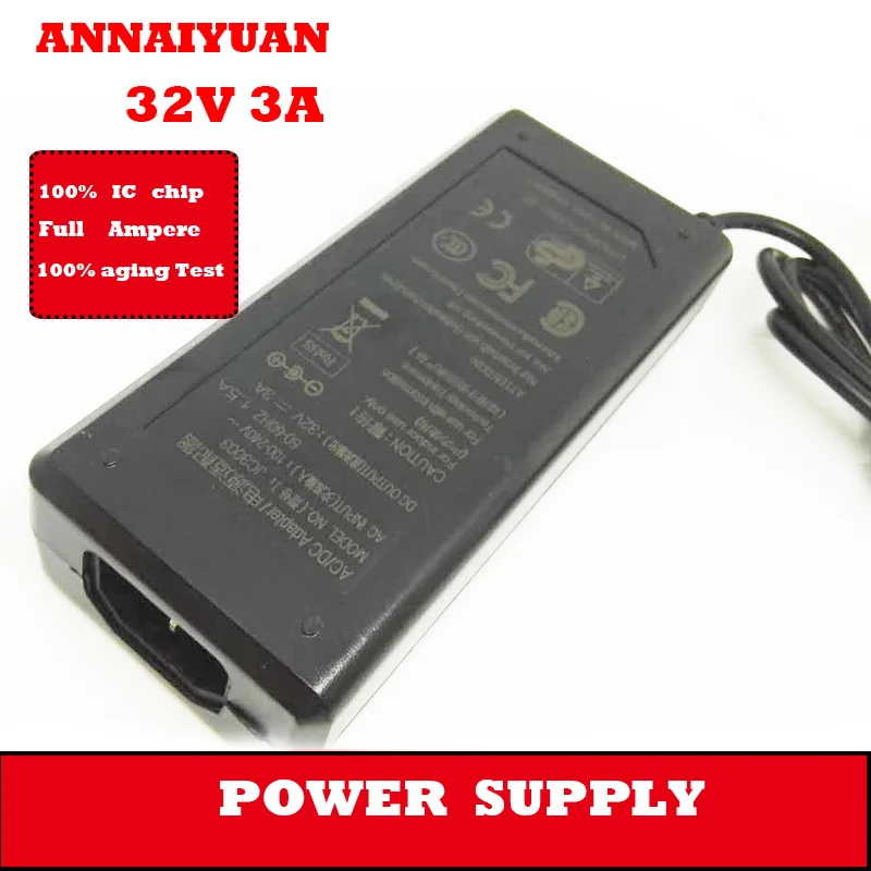 

Free shipping hight qulity and lower price power supply 32 V 3 A switching power adapter 96 W notebook or laptop power adapter