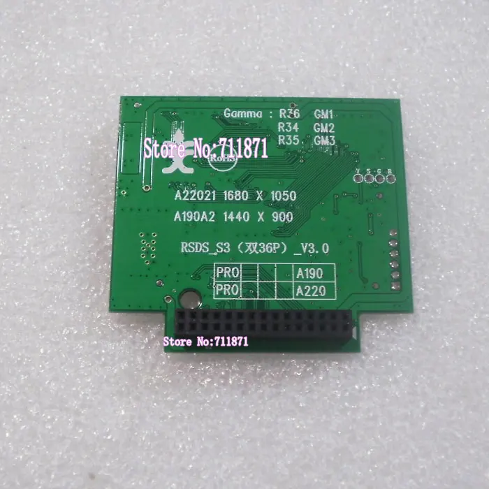 30P LVDS двойная 36P RSDS плата адаптера A220Z1 подключение управления + преобразования|board