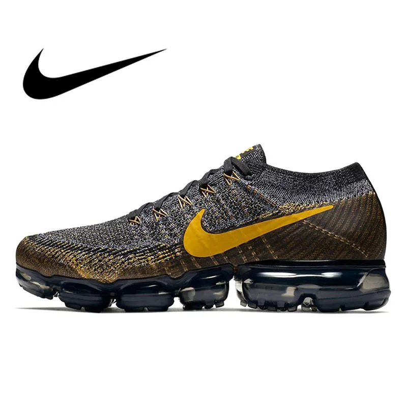 

Nike Air VaporMax Flyknit Men's Running Shoes Sport Outdoor Sneakers Designer Athletic Good Quality 2018 New Arrival 849558-009
