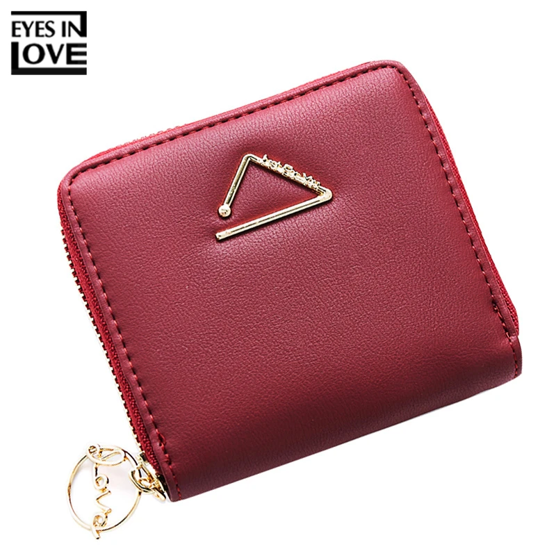 2018 Brand Designer Geometric Element Small Wallet Women Coin Pocket