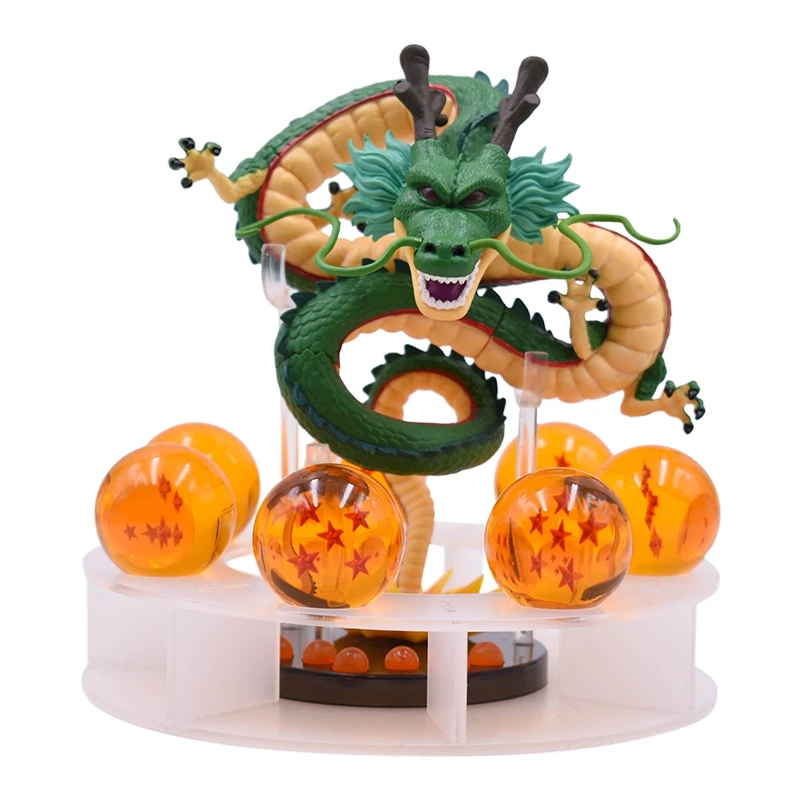 15 см аниме Dragon Ball Z фигурки Shenron Dragon Ball Z фигурки Набор шары дракона 7 шт. 3,5 см шары полка figuas