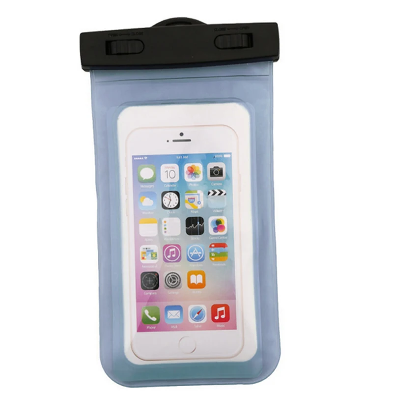 مختومة للماء حالة غطاء حقيبة حالة السباحة تحت الماء الصورة الجافة الحقيبة الغوص الانجراف الصيد التخييم أداة ل Xiaomi فون