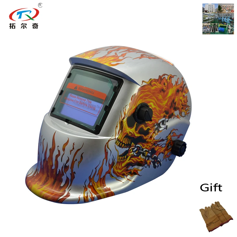 Brand Auto Darkening Welding Helmet Din9 13 Best Price Retail Hot Sale 2years Warranty Uv Ir Protection Trq Hd08 2200de Welding Helmets Aliexpress