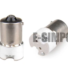 BA15S к MR16/GU5.3 лампа Базовый адаптер, ba15s к mr16 светильник адаптер патрон лампы конвертер, CE Rohs