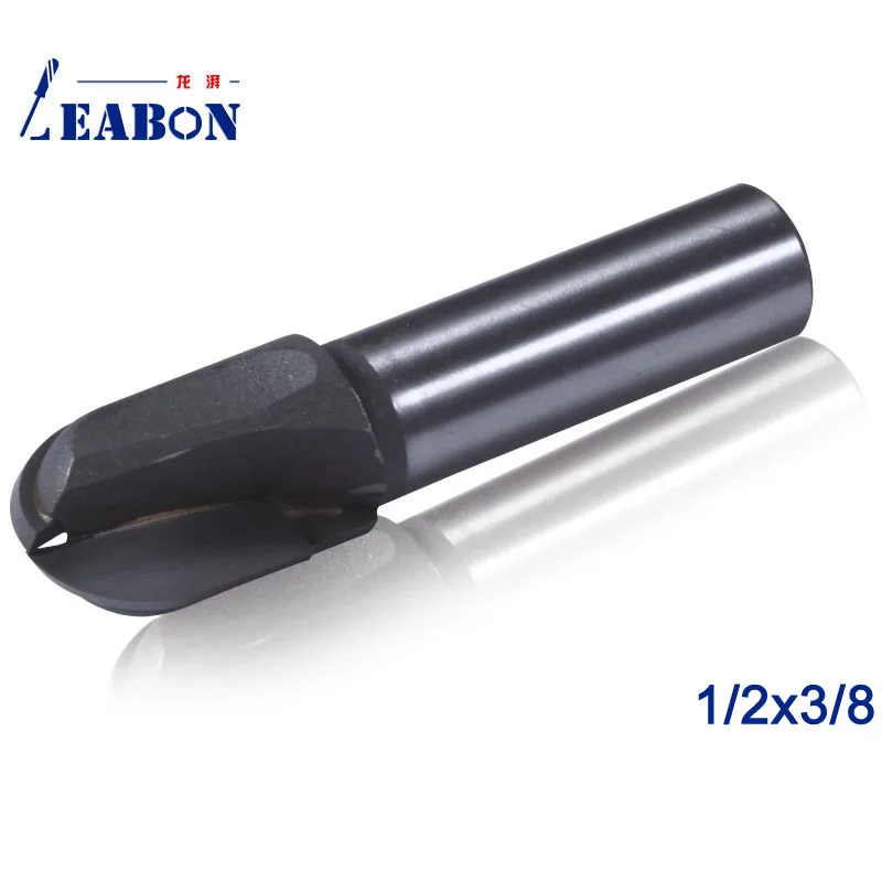 

LEABON 1/2x3/8 Cove Core Box Router Bit Shaker Cutter Tools For Woodworking Free Shipping