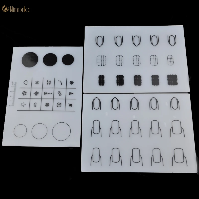 

Silicone Stamping Mat New Nail Art Polish Sticker Guide Printing Transfer Palette Tools Washable Plate Pad Table Nail Art Tool