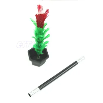 Kids Fun Toy Gift Comedy Flower Feather Sticks Party Prop Stage Magic Trick Show Set