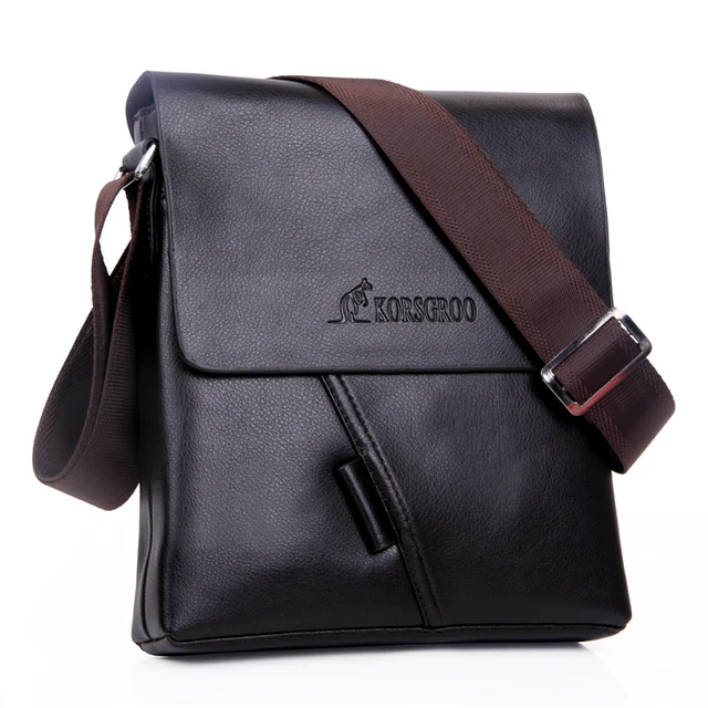 2016 vintage kangaroo logo men messenger bags shoulder bags men clutch