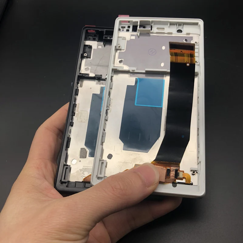 Для SONY Xperia Z L36H сенсорный ЖК экран с рамкой для C6603 C6602 дисплей дигитайзер сборка 100%