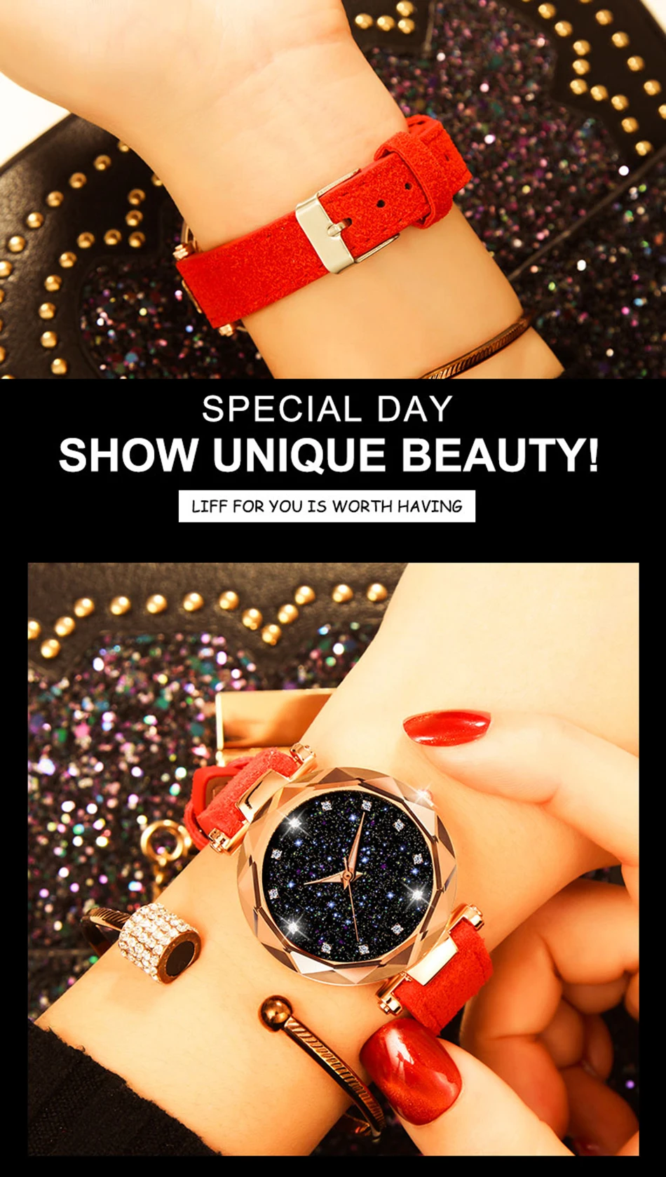 rose gold watch  (6)