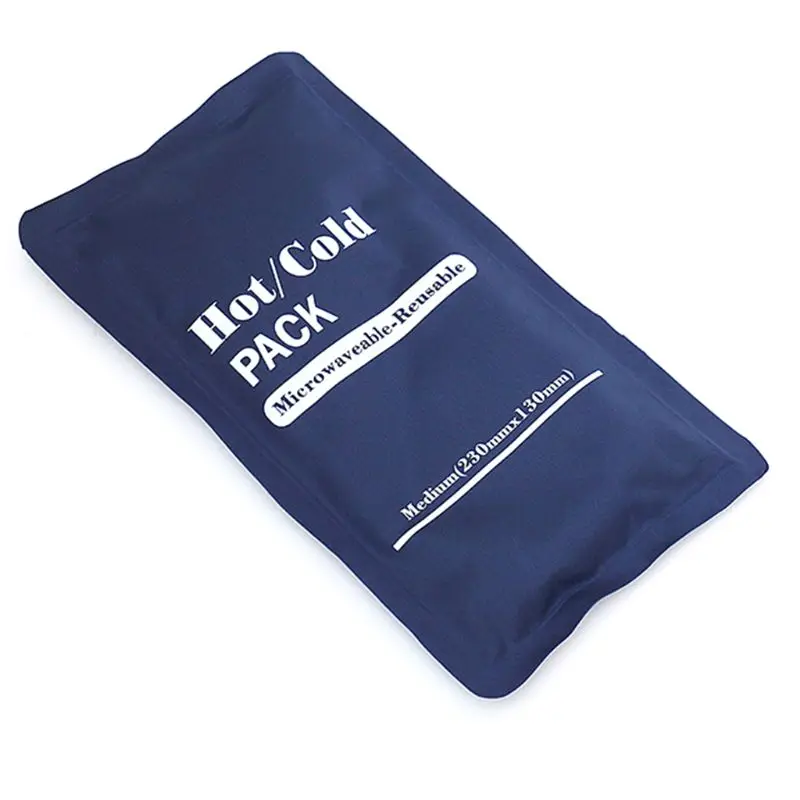 23x13 CENTIMETRI di Grandi Dimensioni Gel Freddo Caldo Impacco di Ghiaccio Per Microonde Riutilizzabili Pad Sollievo Dal Dolore Terapia di Recupero di Lesioni Comodo Portatile borsa termica
