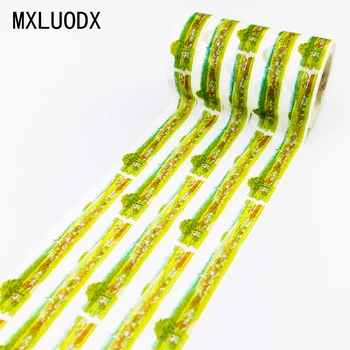 

Japanese Washi Tape Set Pastoral Scenery DIY Masking Paper Tape Office Stationery Decorative Adhesive Tape Sticky Scrapbook 1PCS