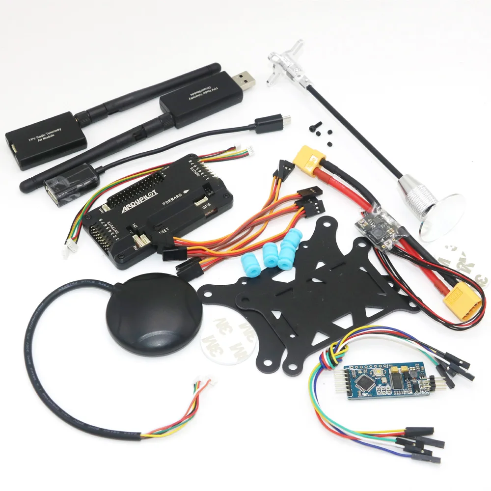 Плата управления полетом APM2.8 ArduPilot Mega 2 8 APM + 6 м/7 м GPS 3DR 500 МВт радиотелеметрия 915 МГц