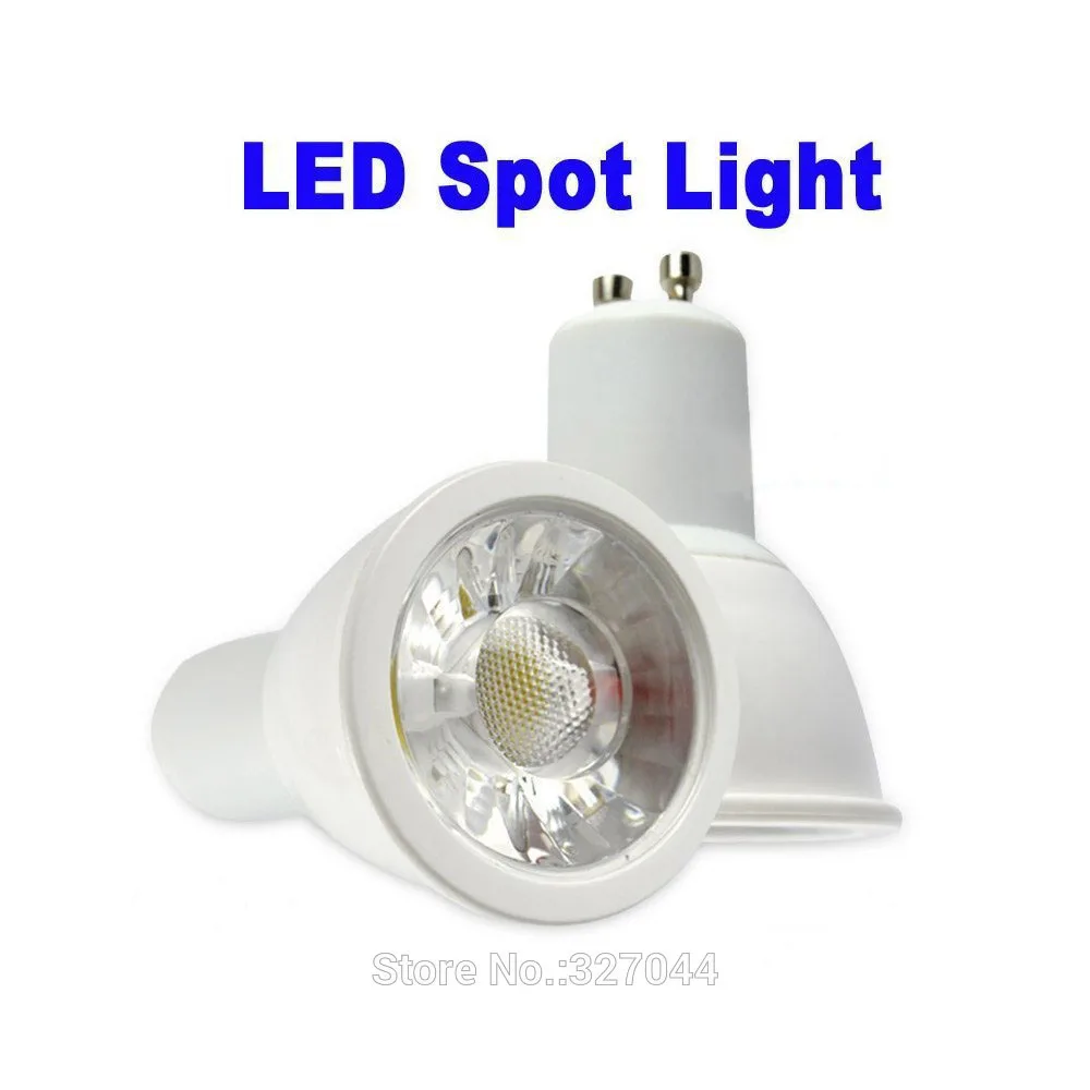 

AC85-265V 7W GU10 led E27 MR16 12V cob led lamp Spotlight CE/RoHS Warm/Cool White,Free Shipping