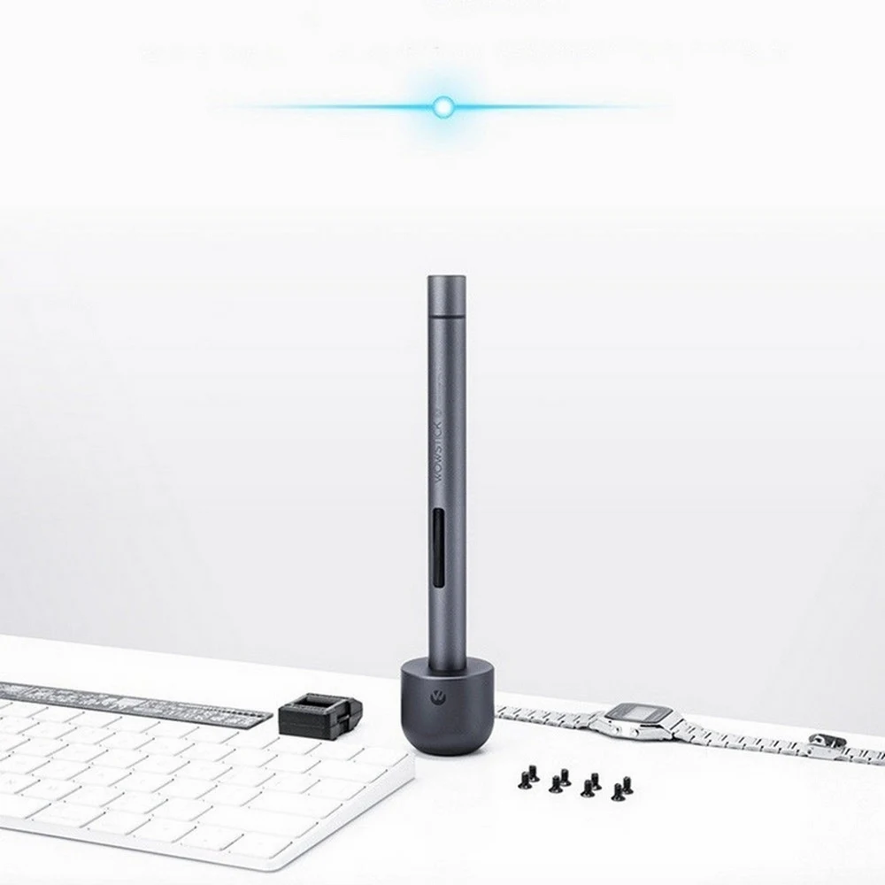 Wowstick 1 Pro(1+) Электрическая отвертка комплект с 56 шт. Набор бит намагничатель мини прецизионный беспроводной шуруповерт комплект