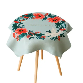 

Special ~ Tablecloth Page Blemish No Perfect Expert Time Cotton Tablecloth Various Size