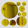 Stickers muraux en 3d grand miroir réel | Autocollant décoratif de salon, décoration de maison, décoration de chambre à coucher ► Photo 2/6