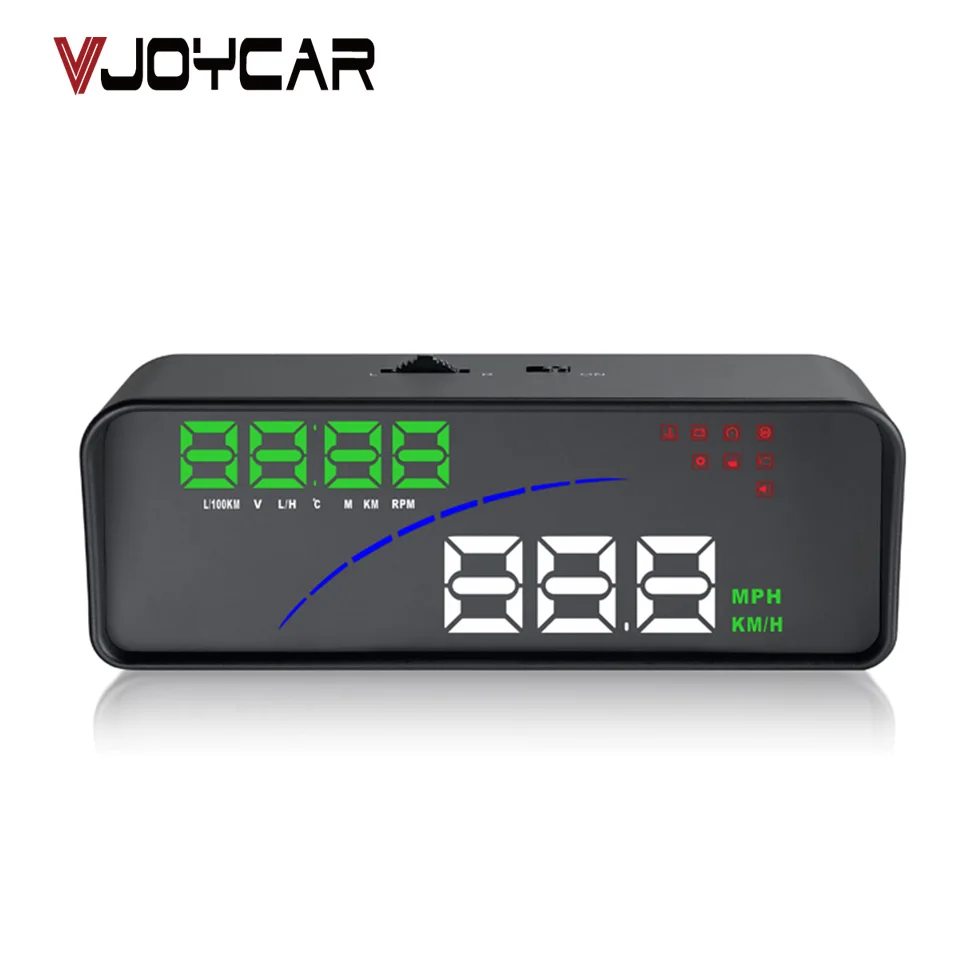Умный Цифровой Счетчик VJOYCAR P9 дисплей на лобовое стекло автомобильный Стайлинг