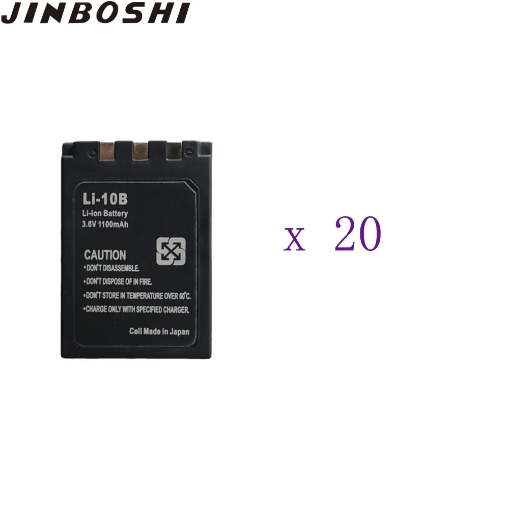 

1100mAh Li-10B Li10B Li-ion Camera Battery For Olympus LI-10B LI10B C-50 C-60 C-70 C-470 C-5000 C-7000 D-590 C-760 (20-PACKS)