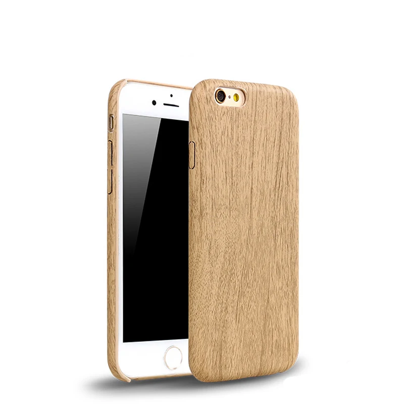 

Wood Bamboo Pattern Leather PU Cases For Iphone 6 6s 7 4.7 / 7 Plus 5.5 Case Cover Ultra Thin Retro Accessories Capa For iphone