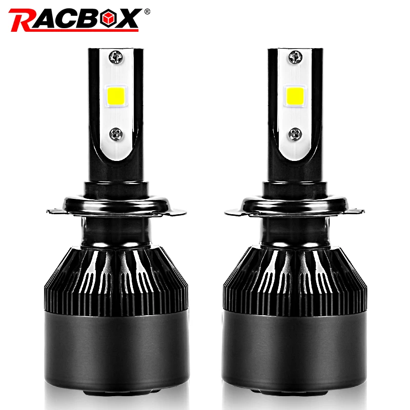 

Pair 72W 8000LM COB Car LED Headlight Bulb Super Bright H1 H7 H4 H11 9005 HB3 9006 HB4 Auto Headlamp Fog Bulb Lamp DC 12V 24V