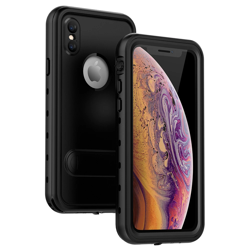 360 полная защита тела IP68 Водонепроницаемый чехол для Apple iPhone X XS 5 8 дюймов