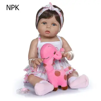 

NPK 48cm Cute Simulation Baby Doll Kids Vinyl Reborn Lifelike Dolls Toys