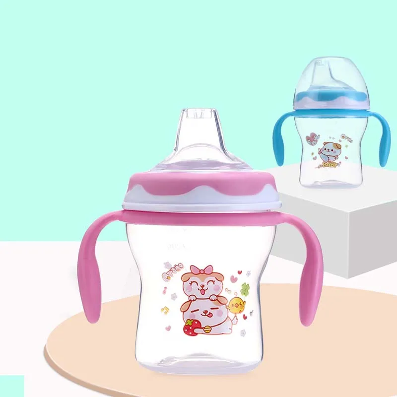 240 мл детская бутылка для воды Tritan BPA Free чашка переносная бутылочка кормления с