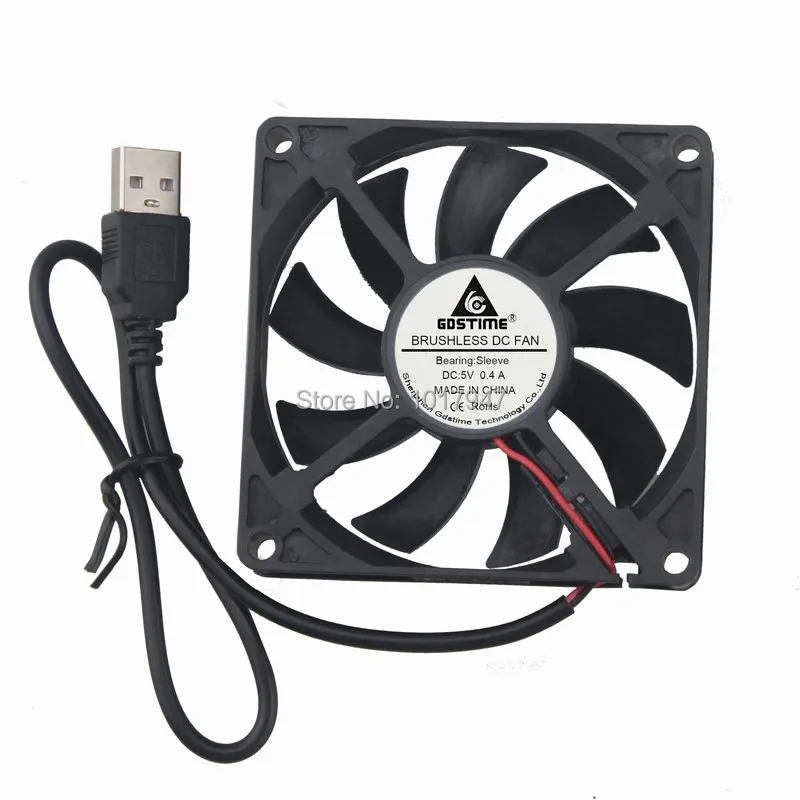 Ventilador de Refrigeração do Dissipador de Calor Peças Muito Gdstime v Conector Usb 80x80x15 80mm mm 8015 s Brushless dc Refrigerador 20 5 - Imagem 6