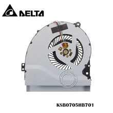 Новый процессор Охлаждающий вентилятор для ASUS A550JK R510JK K550JK A550JZ A550JV F550JK K550J A550J X550J FX50J A550 W50JK FX50J KSB0705HB701
