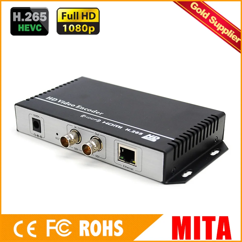 

HD H.265 SDI ip encoder for IP stream to VLC Media Server Xtream Codes