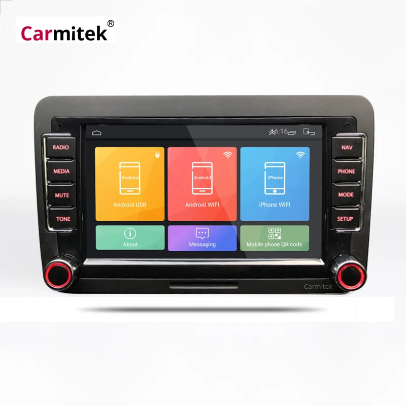 Top Android Multimedia radio GPS Navigation double din For vw polo sedan scirocco Caddy Passat b6 b7 DVD volkswagen golf 4 5 6 2