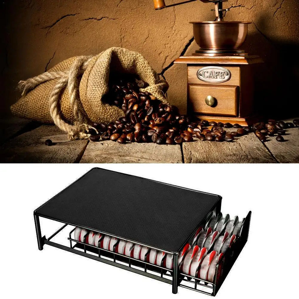 

54pcs Home DIY Coffee Capsule Storage Basket Portable Drawer Box Storage Rack Kitchen Storage Tool Shelf Kitchen Accessories