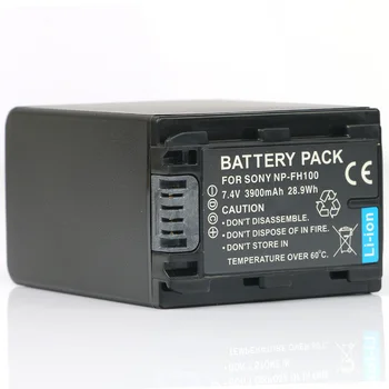 

LANFULANG NP-FH100 NPFH100 Replacement Li-ion Battery For Sony DCR-SX50 DCR-SX60 DCR-SR87 DCR-SR300 HDR-CX12 HDR-CX105 HDR-CX505
