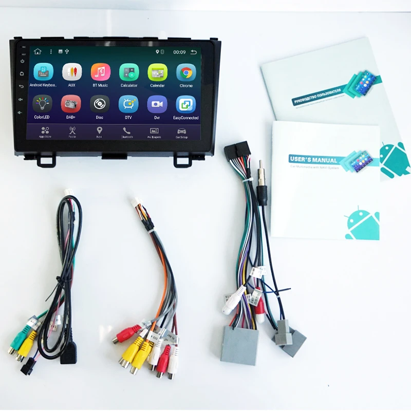 Sale OZGQ Android 7.1 Car Player For Honda CR-V / CRV 2006-2011 HD Screen Auto GPS Navigation BT Radio TV Audio Video Music Stereo 4