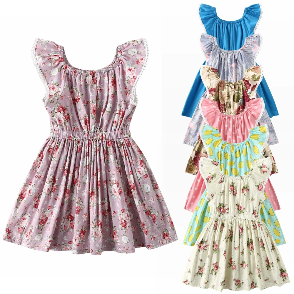 

Dream Cradle / Kids Dresses for Girls / Cotton Baby Girls Dress / Long Kids Dress