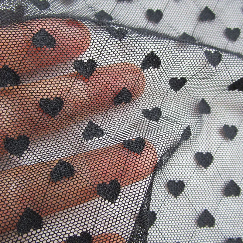 1 предмет тонкая кружевная ткань с надписью love heart perspective летний топ Лоскутная