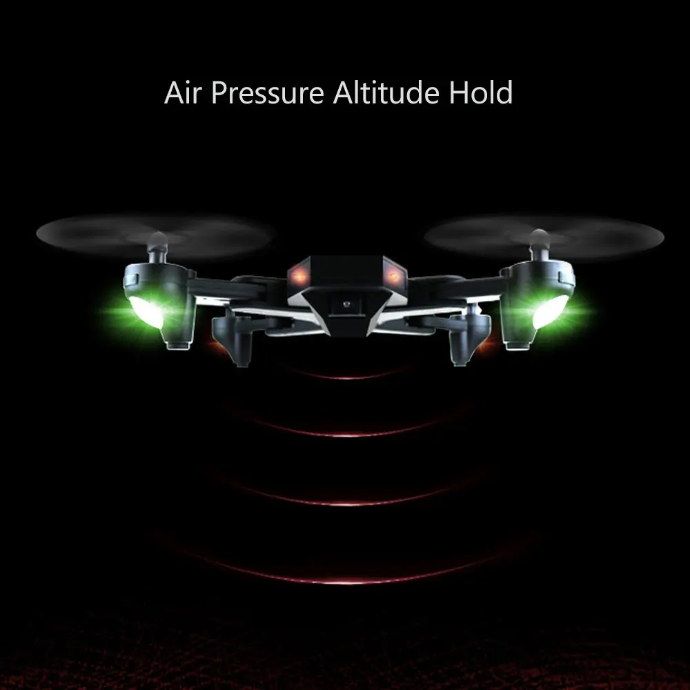 RC Quadcopter Drone with 2.0MP 720P HD Camera 2 batteries , Air Pressure Altitude Hold Rolls Headless Gravity Sensor Helicopter