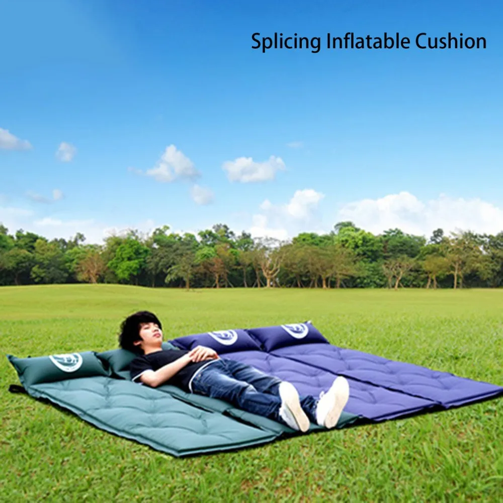 Открытый походный коврик палатки надувной матрас для сна пляжные коврики Самонадувающийся коврик для сна надувной матрас