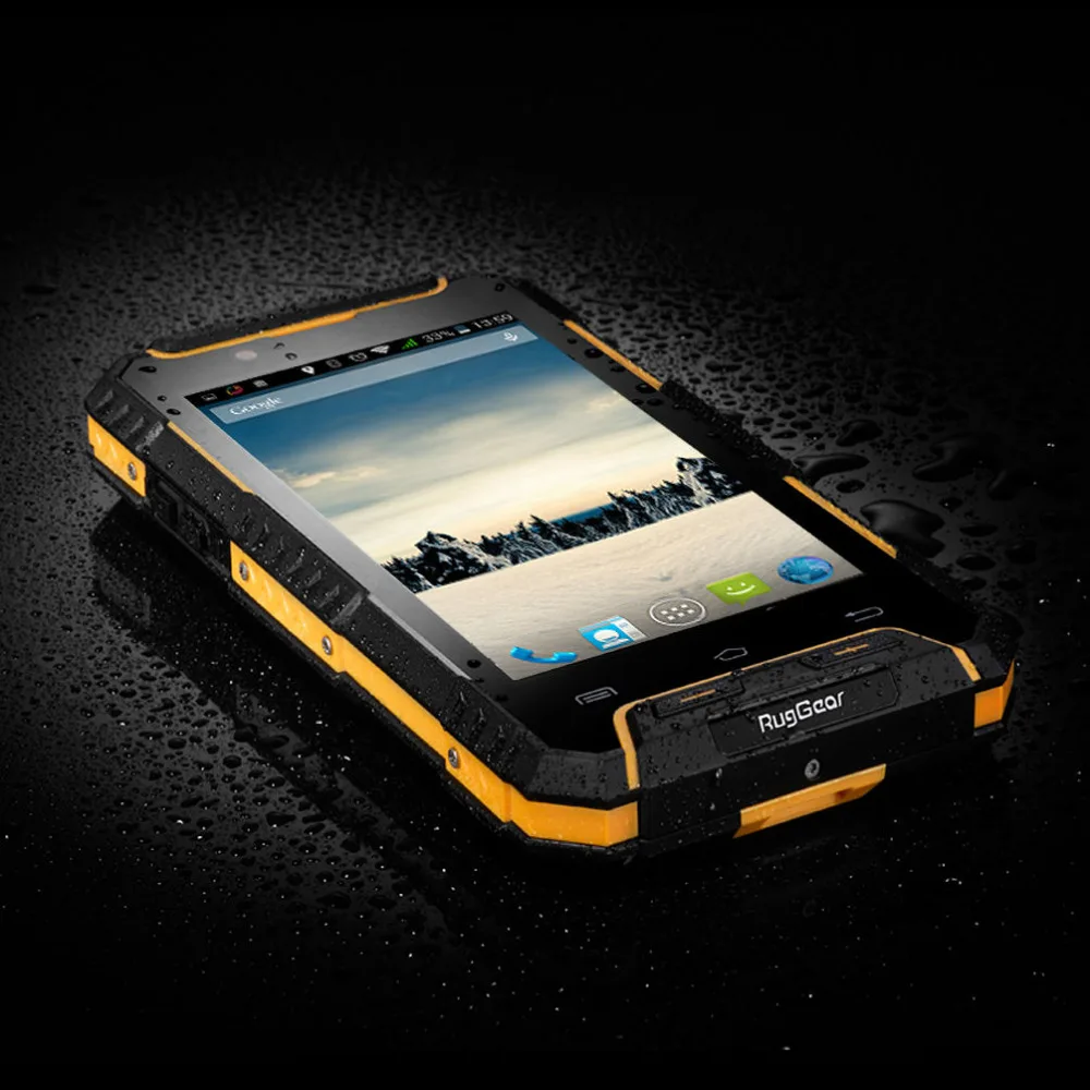 IP68 Водонепроницаемый телефон RugGear rg702 APEX защита от пыли gps Dual SIM Android Смарт