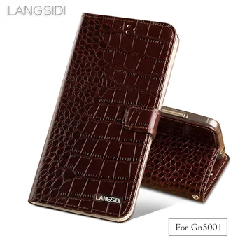 

Wangcangli phone case Crocodile tabby fold deduction phone case For Gionee Gn5001 cell phone package handmade custom
